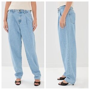 Lioness Light Blue on my way wide leg Jeans